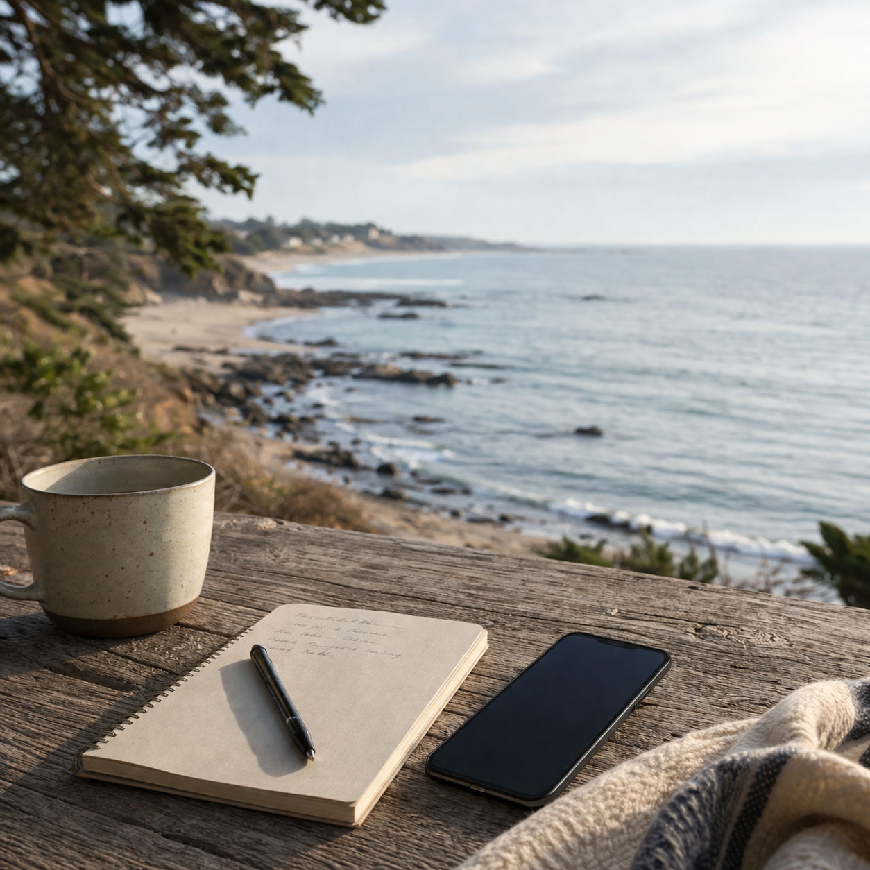 Healing with DIY EMDR at the beach